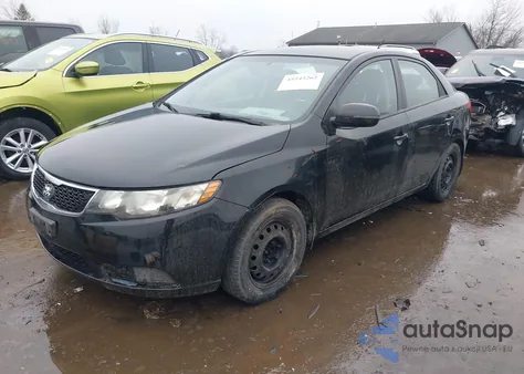 2012 Kia Forte Ex z USA, uszkodzony, nr VIN KNAFU4A26C5586312